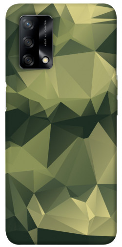 Чехол itsPrint Треугольный камуфляж 2 для Oppo A74 4G