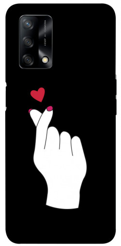 Чехол itsPrint Сердце в руке для Oppo A74 4G