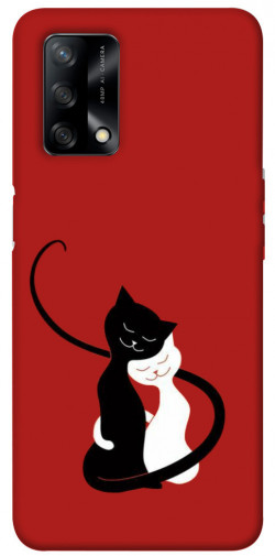 Чехол itsPrint Влюбленные коты для Oppo A74 4G