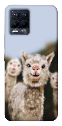 Чехол itsPrint Funny llamas для Realme 8
