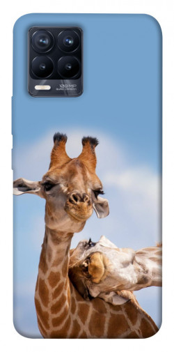 Чехол itsPrint Милые жирафы для Realme 8