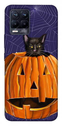 Чехол itsPrint Cat and pumpkin для Realme 8