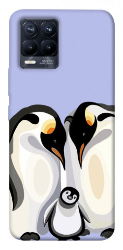 Чехол itsPrint Penguin family для Realme 8