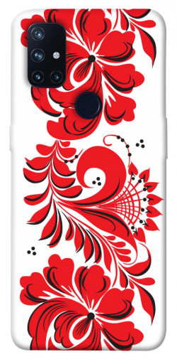 Чохол itsPrint Червона вишиванка для OnePlus Nord N10 5G
