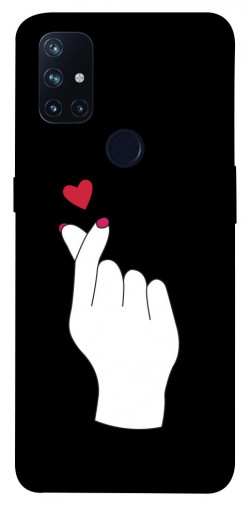 Чехол itsPrint Сердце в руке для OnePlus Nord N10 5G