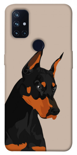 Чохол itsPrint Doberman для OnePlus Nord N10 5G