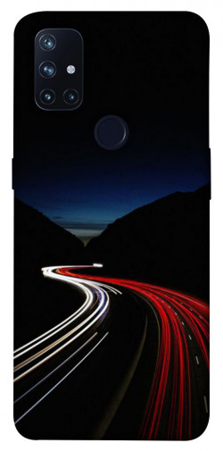 Чохол itsPrint Червоно-біла дорога для OnePlus Nord N10 5G