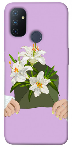 Чехол itsPrint Flower message для OnePlus Nord N100