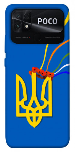 Чехол itsPrint Квітучий герб для Xiaomi Poco C40