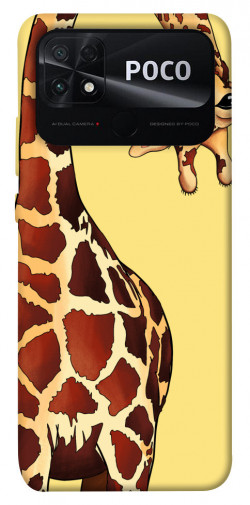 Чехол itsPrint Cool giraffe для Xiaomi Poco C40