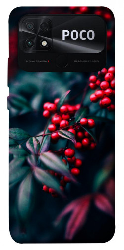 Чохол itsPrint Red berry для Xiaomi Poco C40
