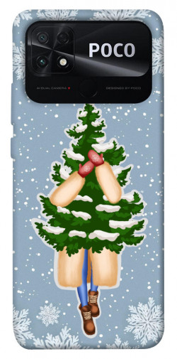Чохол itsPrint Christmas tree для Xiaomi Poco C40