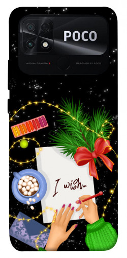 Чехол itsPrint Christmas wish для Xiaomi Poco C40