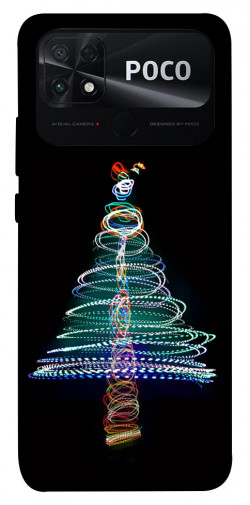 Чехол itsPrint Новогодние огоньки для Xiaomi Poco C40