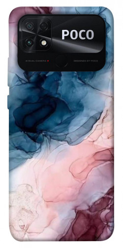 Чехол itsPrint Розово-голубые разводы для Xiaomi Poco C40