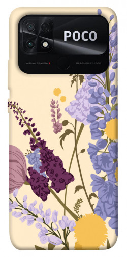 Чехол itsPrint Flowers art для Xiaomi Poco C40