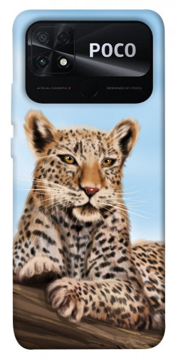 Чехол itsPrint Proud leopard для Xiaomi Poco C40