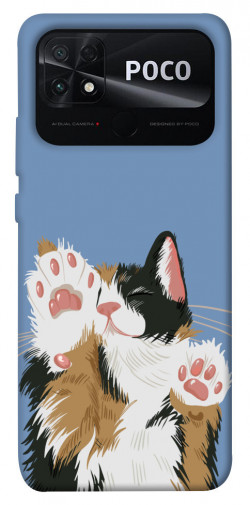 Чехол itsPrint Funny cat для Xiaomi Poco C40