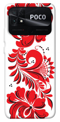 Чехол itsPrint Червона вишиванка для Xiaomi Poco C40