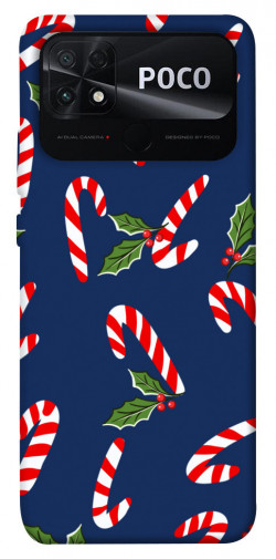 Чехол itsPrint Christmas sweets для Xiaomi Poco C40