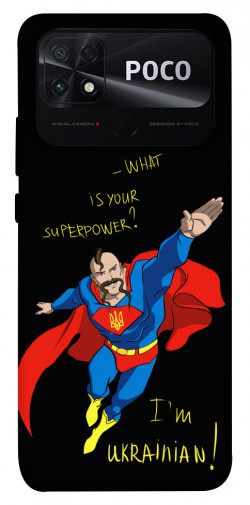 Чехол itsPrint Національний супергерой для Xiaomi Poco C40