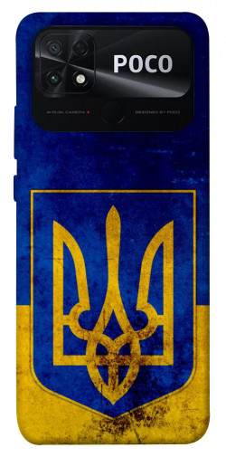Чехол itsPrint Украинский герб для Xiaomi Poco C40