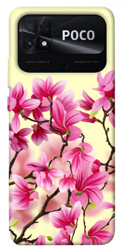 Чехол itsPrint Цветы сакуры для Xiaomi Poco C40