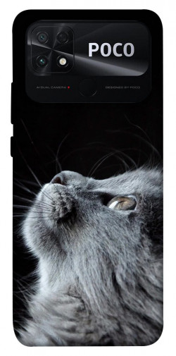 Чехол itsPrint Cute cat для Xiaomi Poco C40