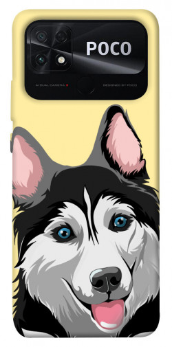 Чехол itsPrint Husky dog для Xiaomi Poco C40