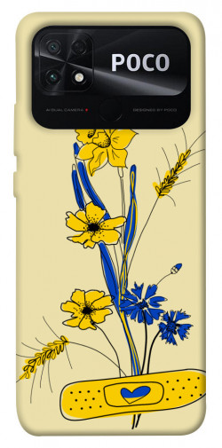 Чехол itsPrint Українські квіточки для Xiaomi Poco C40
