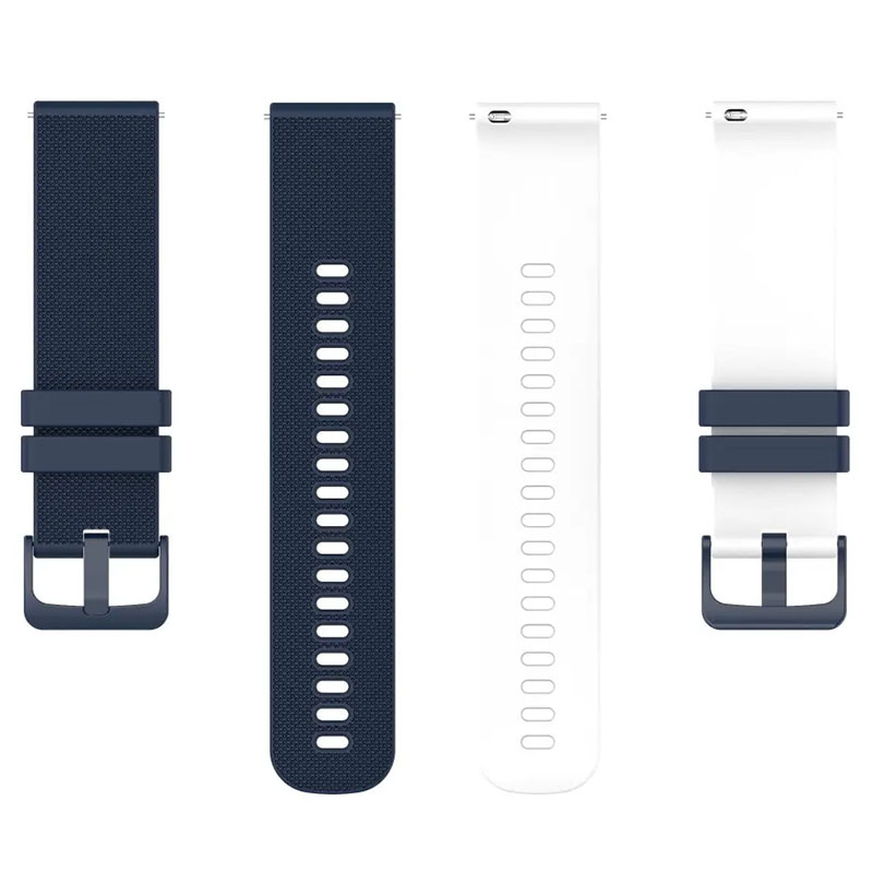 Ремінець Ribby для Smart Watch 20mm, Blue 2, Силікон (TPU), купити оптом з доставкою