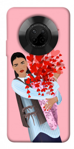 Чехол itsPrint Девушка с цветами для Huawei Y9a