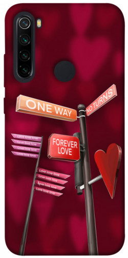 Чохол itsPrint Перехрестя кохання для Xiaomi Redmi Note 8
