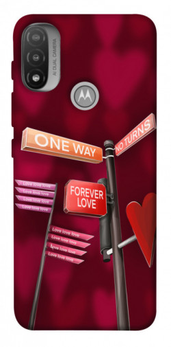 Чехол itsPrint Перекресток любви для Motorola Moto E20