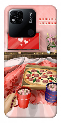 Чехол itsPrint Пицца на двоих для Xiaomi Redmi 10A