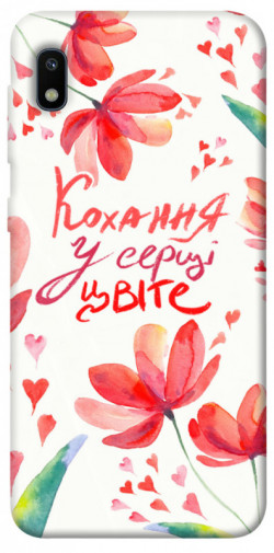 Чехол itsPrint Кохання у серці цвіте для Samsung Galaxy A10 (A105F)