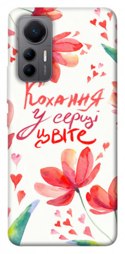 Чехол itsPrint Кохання у серці цвіте для Xiaomi 12 Lite