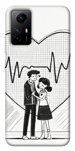 Чехол itsPrint Влюбленная пара для Xiaomi Redmi Note 12S