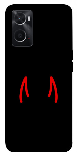 Чехол itsPrint Red horns для Oppo A76 4G