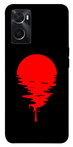 Чохол itsPrint Red Moon для Oppo A76 4G