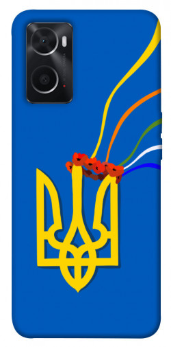 Чехол itsPrint Квітучий герб для Oppo A76 4G