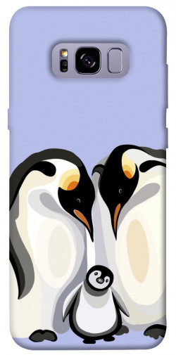Чехол itsPrint Penguin family для Samsung G955 Galaxy S8 Plus