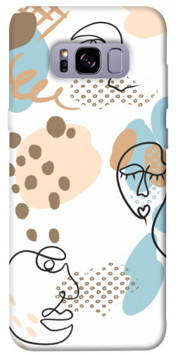 Чехол itsPrint Face pattern для Samsung G955 Galaxy S8 Plus