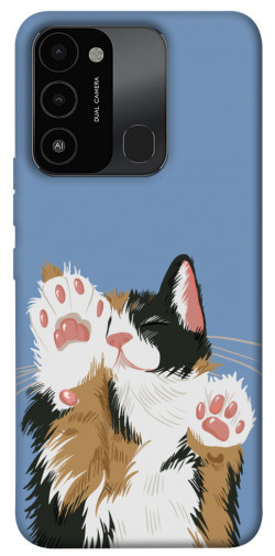 Чохол itsPrint Funny cat для TECNO Spark 8C