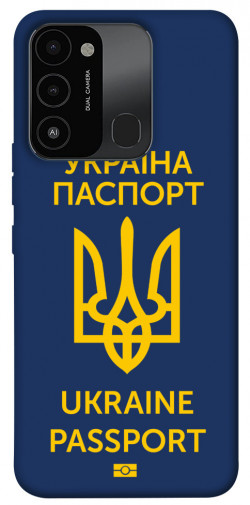 Чехол itsPrint Паспорт українця для TECNO Spark 8C