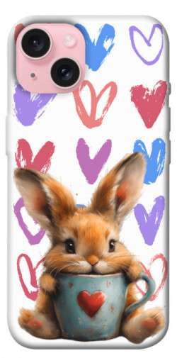 Чехол itsPrint Animals love 1 для Apple iPhone 15 (6.1")