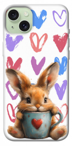Чехол itsPrint Animals love 1 для Apple iPhone 15 Plus (6.7")