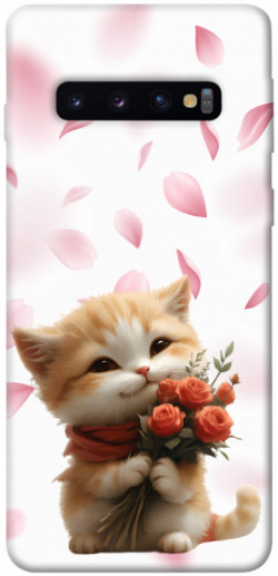 Чехол itsPrint Animals love 2 для Samsung Galaxy S10