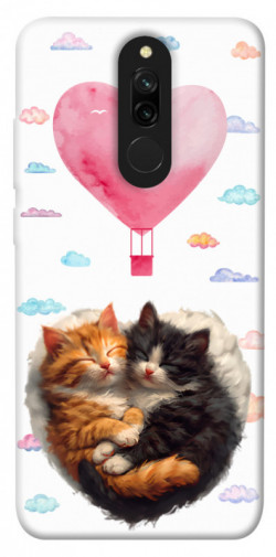 Чохол itsPrint Animals love 3 для Xiaomi Redmi 8