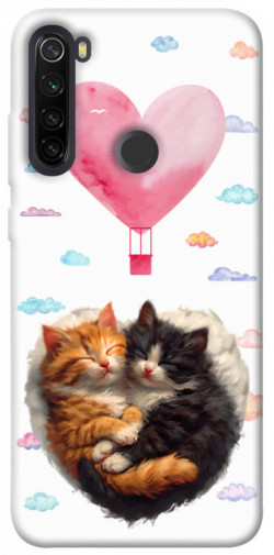 Чохол itsPrint Animals love 3 для Xiaomi Redmi Note 8T